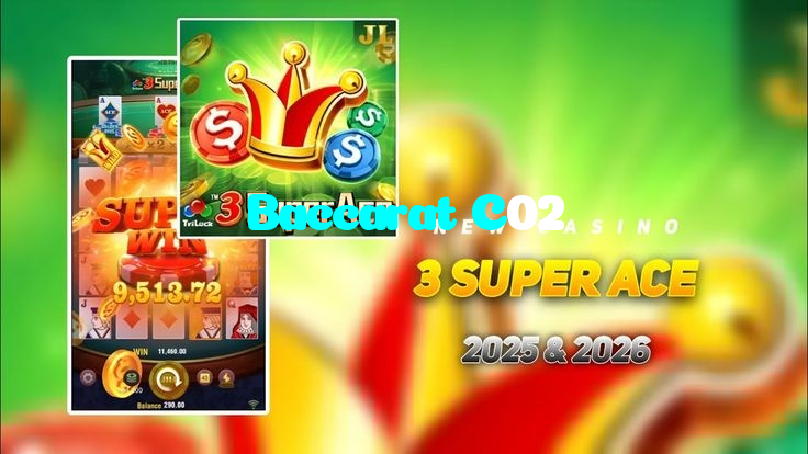 Baccarat C02 casino presented on mobile device in Pakistan with slots and live games